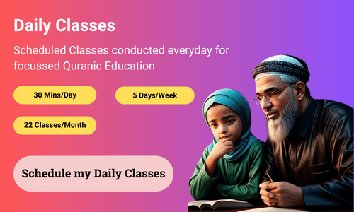 Daily classes scheduled classes